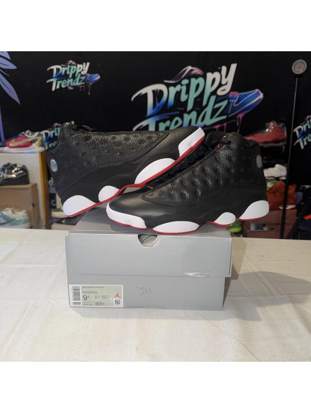 Nike Air Jordan 13 Retro Playoffs Black Red White 414571-001 Size 9.5 2011